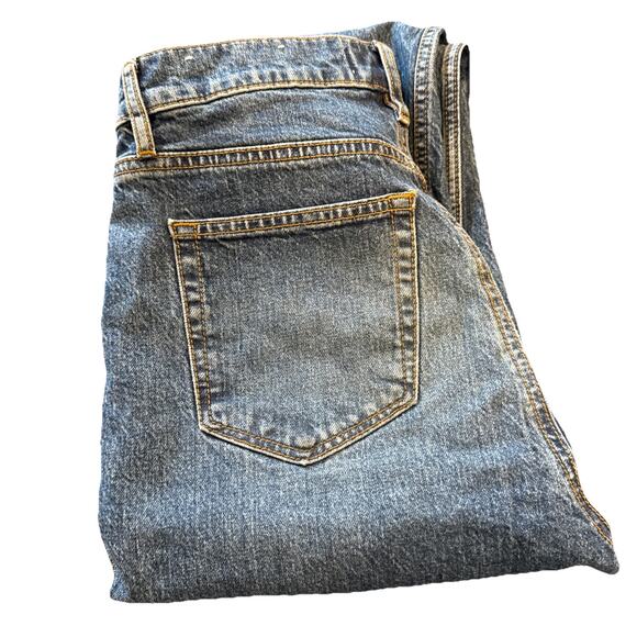 Made And Loved LOFT Women’s Slim Pockets Jeans Raw Hem 0/25 Medium Washed - Picture 9 of 10